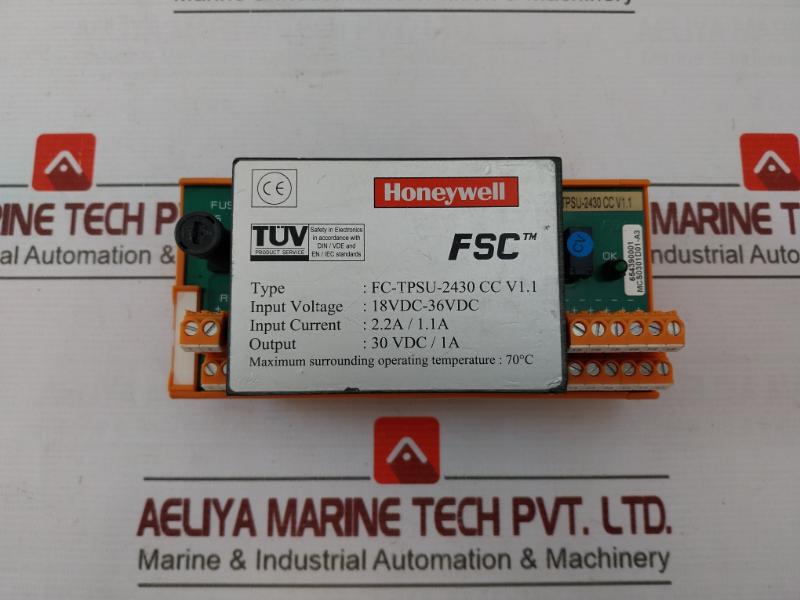 Honeywell Fc-tpsu-2430 Cc V1.1 Power Supply Converter 18Vdc-36Vdc 30 Vdc/1A