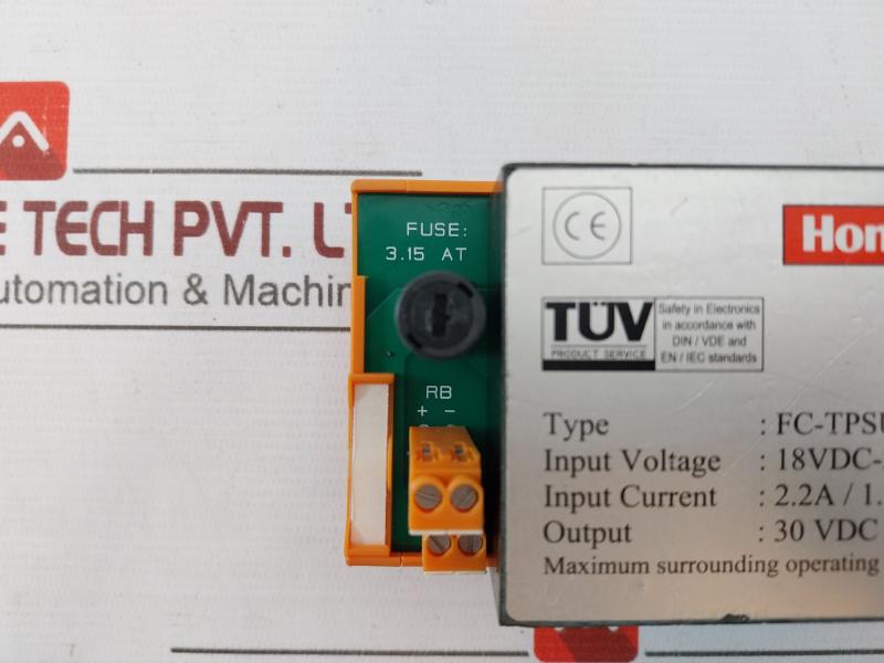 Honeywell Fc-tpsu-2430 Cc V1.1 Power Supply Converter 18Vdc-36Vdc 30 Vdc/1A