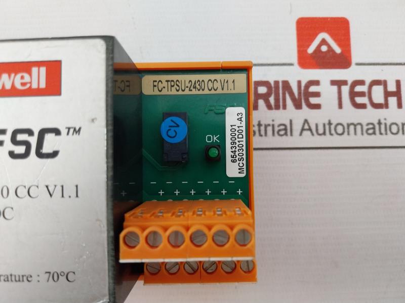 Honeywell Fc-tpsu-2430 Cc V1.1 Power Supply Converter 18Vdc-36Vdc 30 Vdc/1A