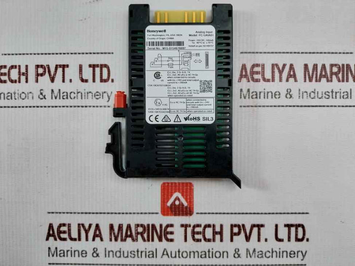 Honeywell Fc-uaia01 Analog Input Adaptor 24Vdc 500Ma Sil3