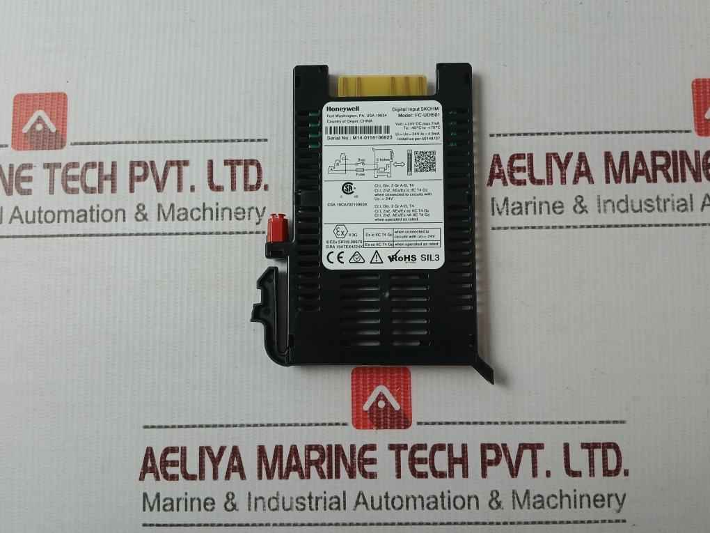 Honeywell Fc-udi501 Digital Input 5kohm Adapter 24vdc Max7ma