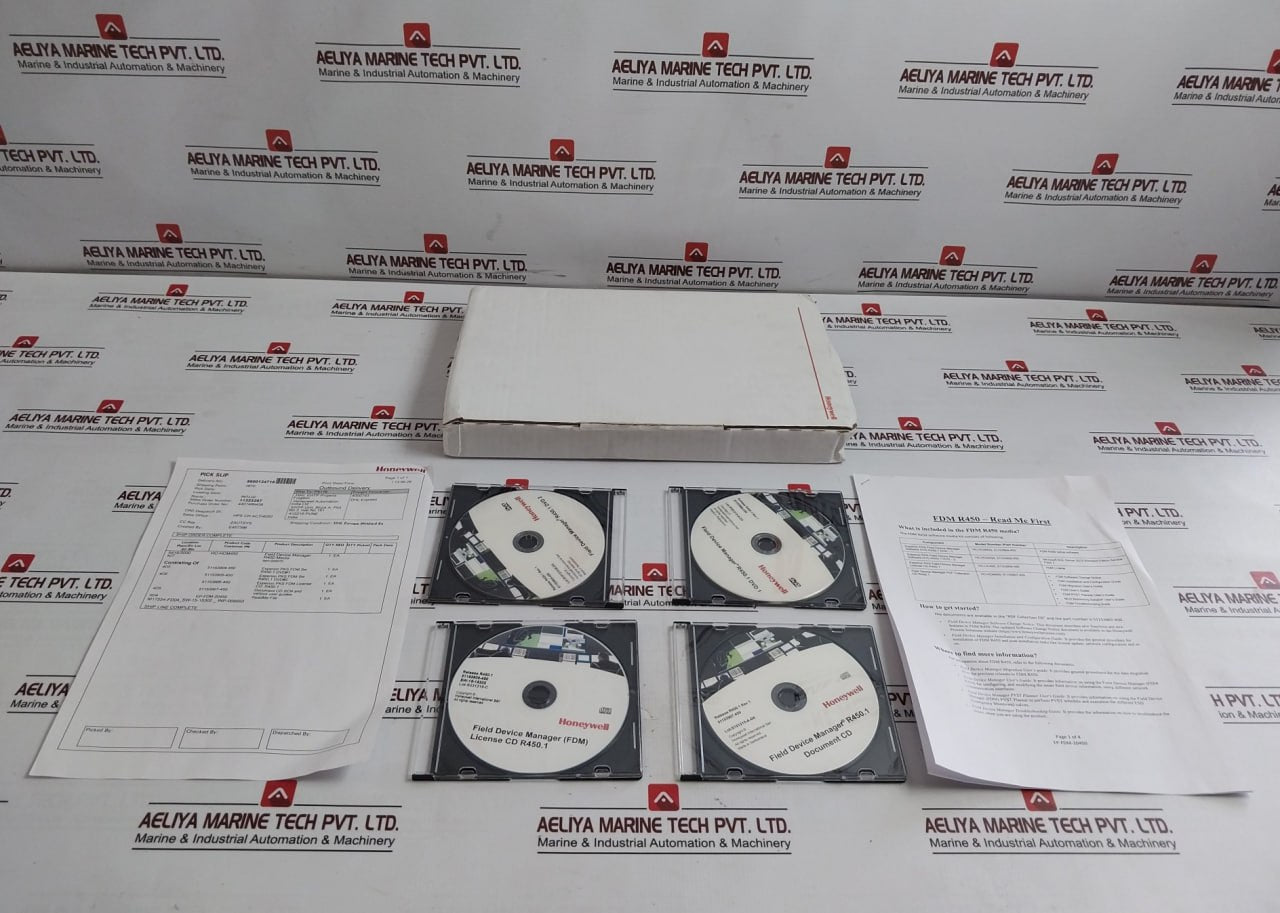 Honeywell Field Device Manage Experion Pks Fdm R450.1 Dvd 2 Documentation Cd Kit