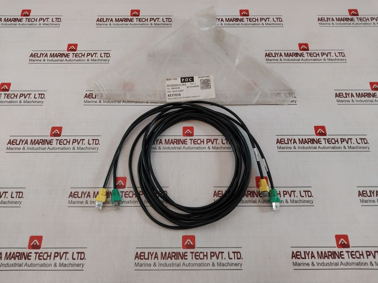 Honeywell Fs-cci-hse-01 Amp Ethernet Cable Set 51751000281