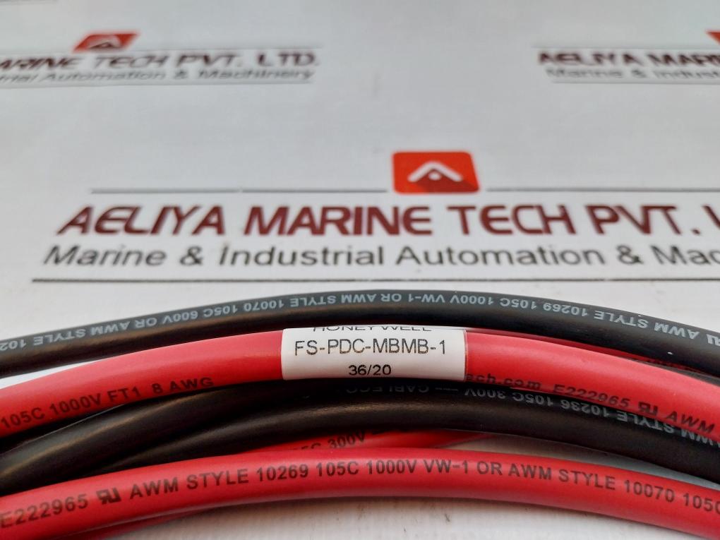 Honeywell Fs-pdc-mbmb-1 Power Distribution Cable E222965 105C 1000V