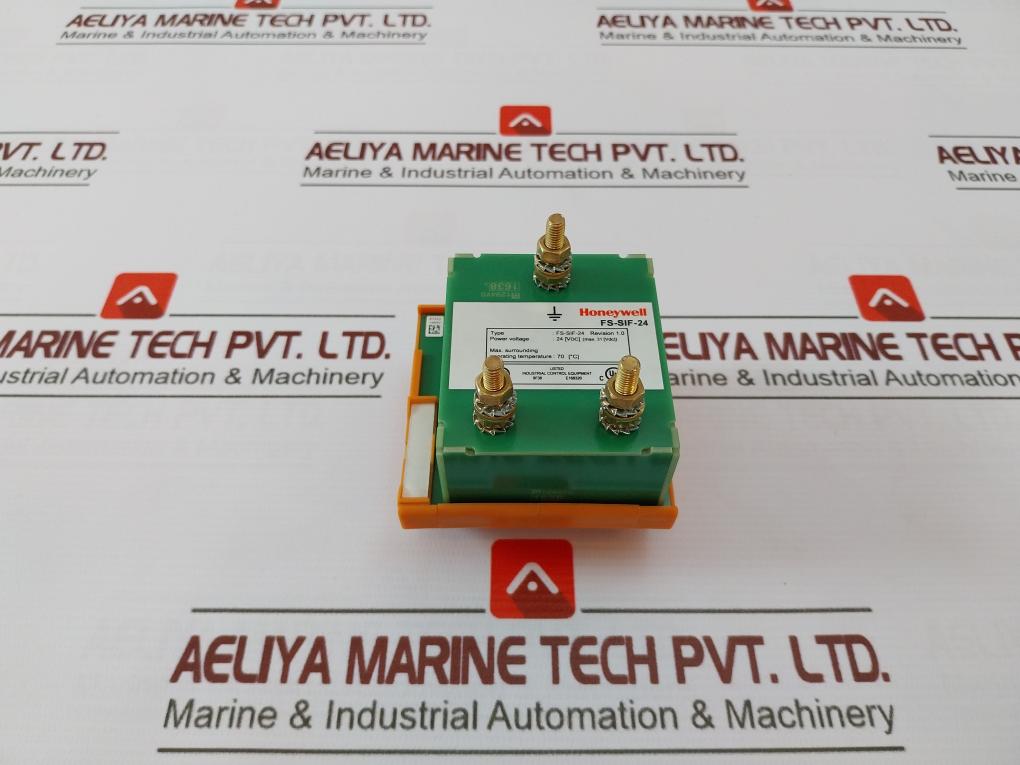 Honeywell Fs-sif-24 Control Processor Module 24Vdc Max. 31 Vdc