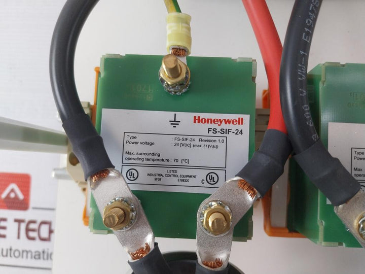 Honeywell Fs-sif-24 Feeder Unit Rev 1.0 E168320 24Vdc 4060120000 500V