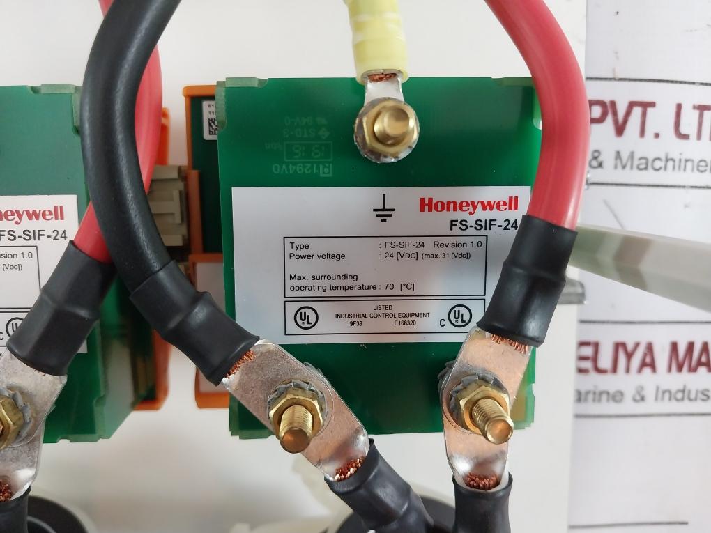 Honeywell Fs-sif-24 Feeder Unit Rev 1.0 E168320 24Vdc 6192710187 63A