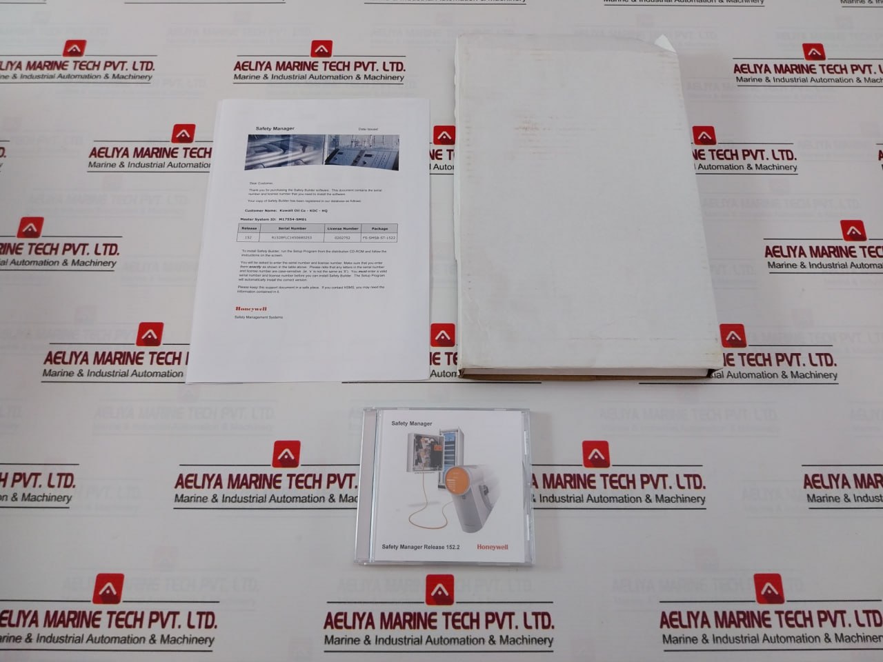 Honeywell Fs-smsb-1522Cd-n Safety Builder + User Doc Software Cd Kit
