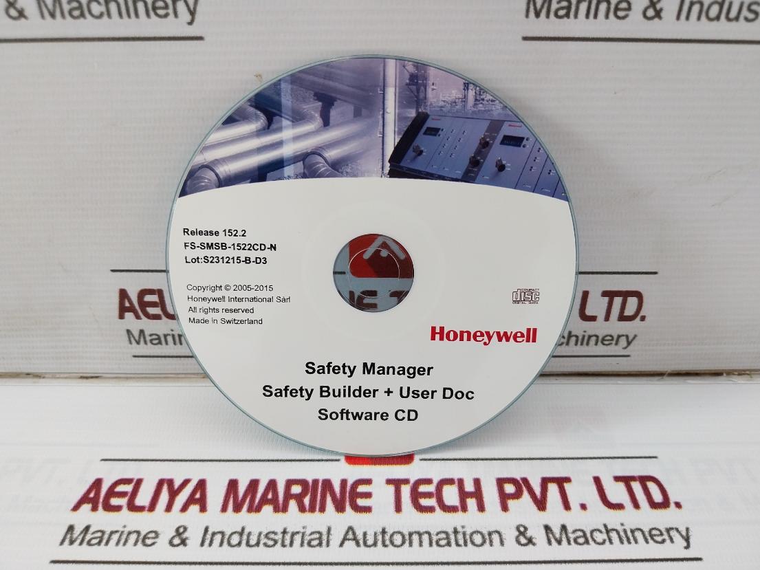 Honeywell Fs-smsb-1522Cd-n Safety Builder + User Doc Software Cd Kit