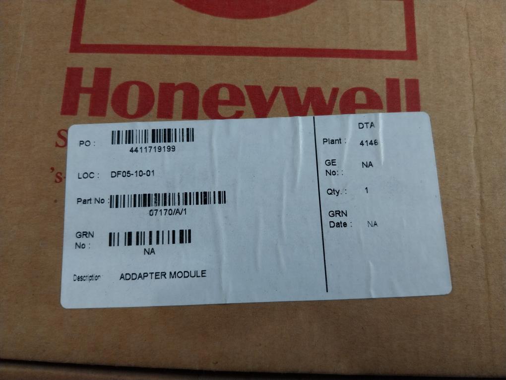 Honeywell FSC 07170/A/1 Adapter Module