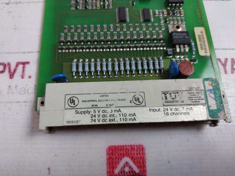 Honeywell Fsc 10101/2/1 Fail Safe Digital Input Module 5vdc, 8ma