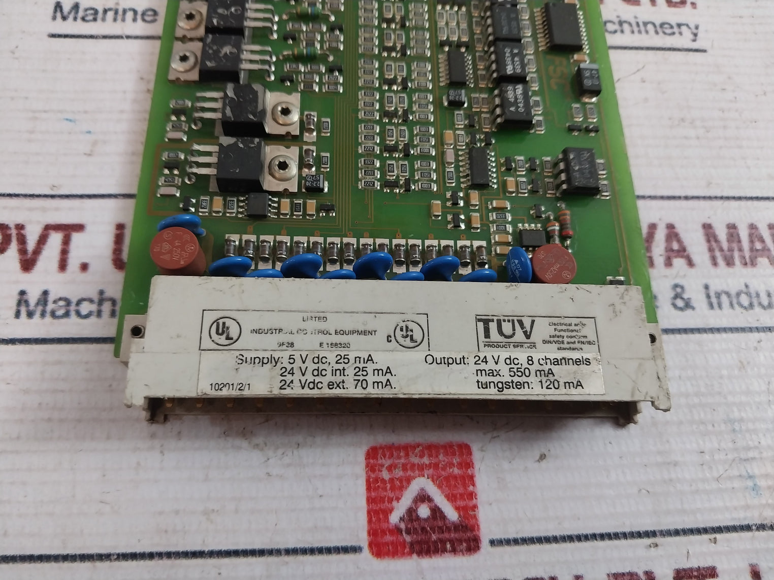Honeywell Fsc 10201/2/1 Digital Output Module 5V Dc 25Ma 2105080077 550 Ma