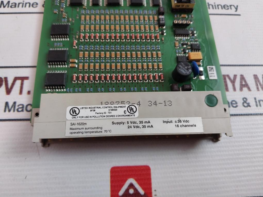 Honeywell Fsc Sai-1620M Analog Input Pcb Board 24Vdc 35 Ma