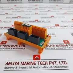 Honeywell Fta-t-01 Pc Board + Weidmuller Terminal Block Module