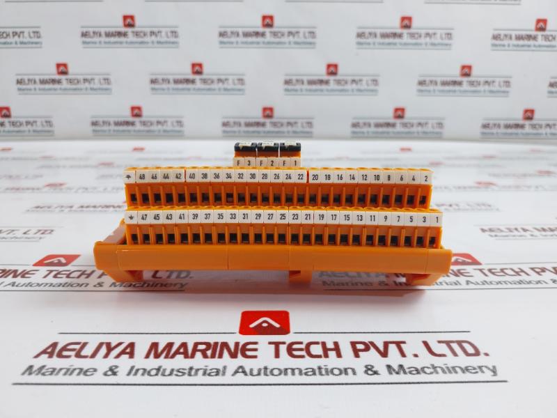 Honeywell Fta-t-01 Pc Board + Weidmuller Terminal Block Module