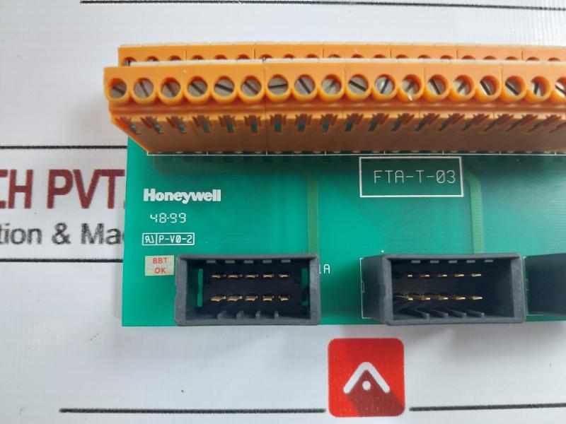 Honeywell Fta-t-03 Terminal Block Module Pc Board