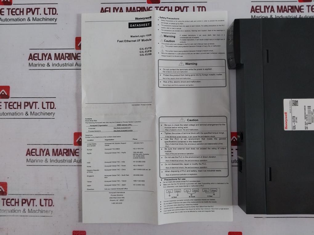 Honeywell G3L-eutb Programmable Logic Controller Module 10/100Base-tx