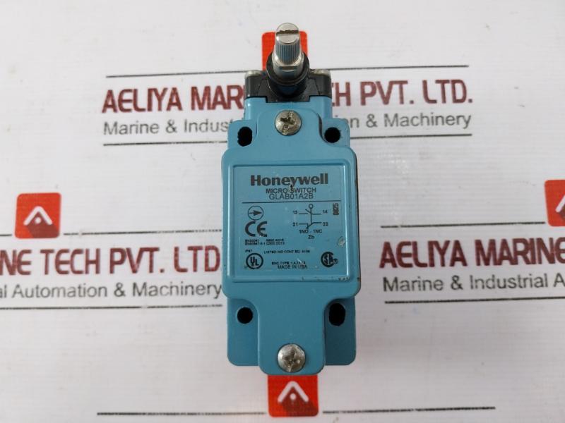 Honeywell Glab01A2B Micro Switch 1No-1Nc En50041 Ip67 A600 Ac15 Q300 Dc13