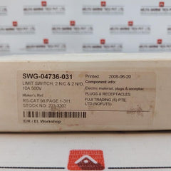 Honeywell Gleb24d Limit Switch Ip66