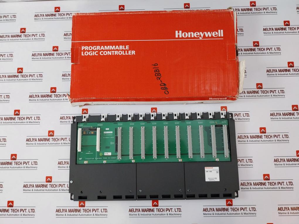 Honeywell GMR-B08E 8-Slot Base Redundant Power Programmable Logic Controller