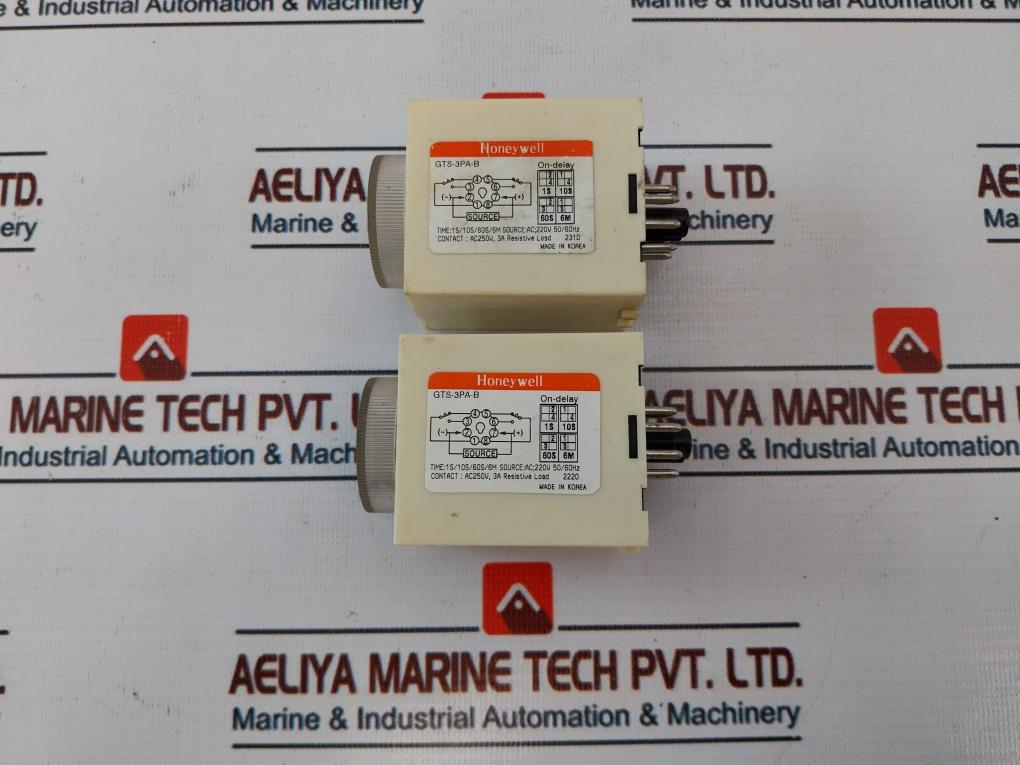 Honeywell Gts-3pa-b Timer 0-60 Sec, 220v 50/60 Hz