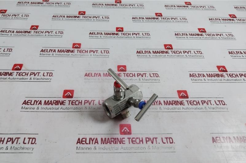 Honeywell H2/F4F4Tv2Xld-p Block & Bleed Needle Valve 6000 Psi A22355