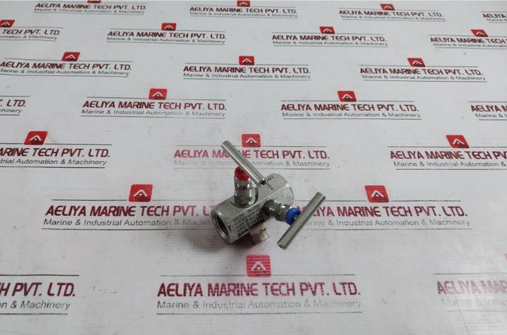 Honeywell H2/F4F4Tv2Xld-p Block & Bleed Needle Valve 6000 Psi A22355