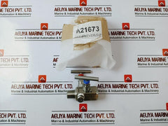 Honeywell H2/F4M4Tv2Xld-p Single Block And Bleed Ball Valve 6000 Psi @ 200?F 3000 Psi @ 400?F 50128307-501