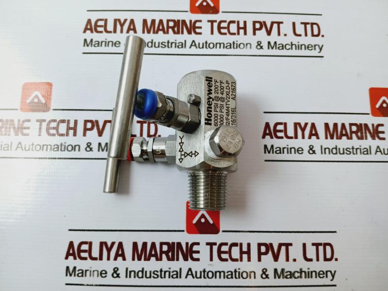 Honeywell H2/F4M4Tv2Xld-p Single Block And Bleed Ball Valve 6000 Psi @ 200˚F 3000 Psi @ 400˚F 50128307-501