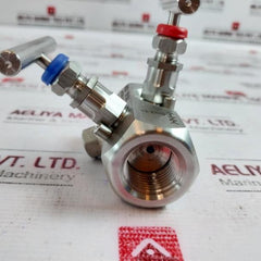 Honeywell H2/f4f4tv2xld-p Block & Bleed Valve,high Pressure 6000 Psi 50128308001
