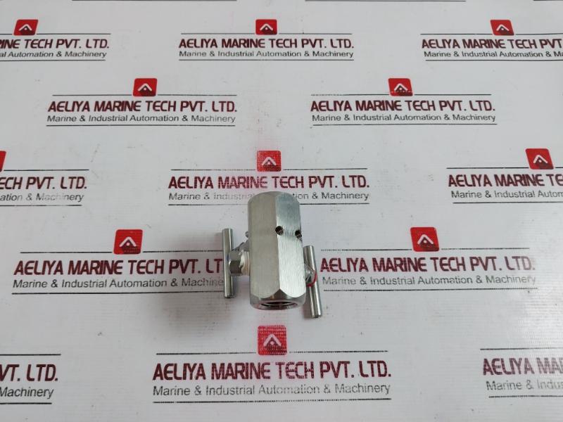 Honeywell H2/f4f4tv2xld-p Block & Bleed Valve,high Pressure 6000 Psi 50128308001