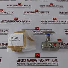 Honeywell H2/f4f4tv2xld-p Block & Bleed Needle Valve 50128308-001