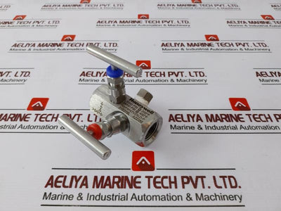 Honeywell H2/f4f4tv2xld-p Block & Bleed Needle Valve 50128308-001