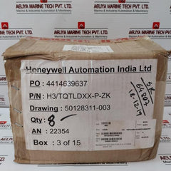 Honeywell H3/tqtldxx-p-zk Valve Manifold 316ss 6000 Psi/3000 Psi
