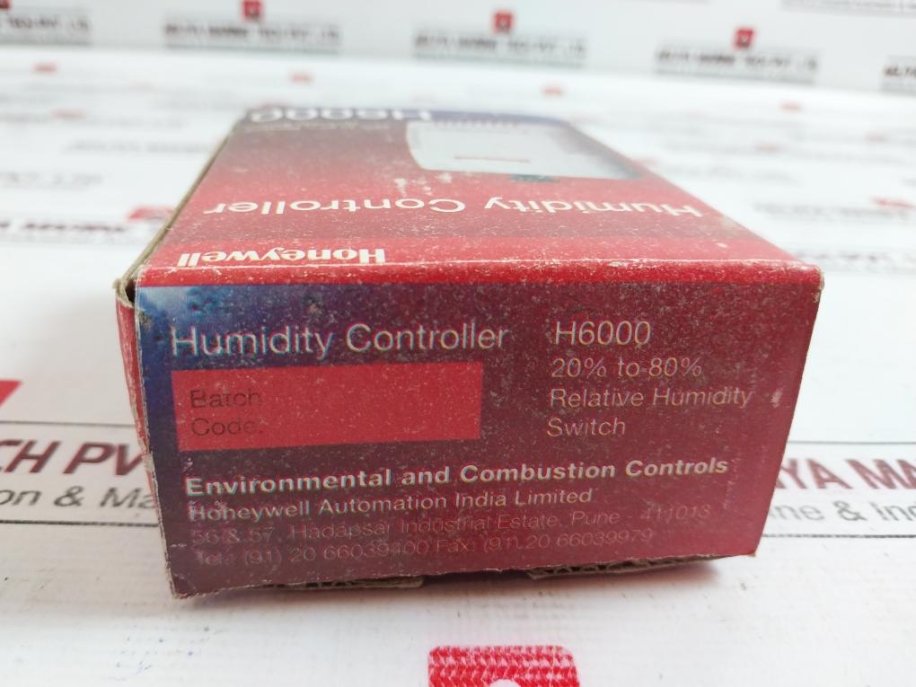 Honeywell H6000 Humidity Controller 20% To 80% Rh Din Rail Mounting 52°c