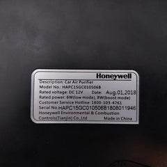 Honeywell HAPC15GC010506B Car Air Purifier DC 12V
