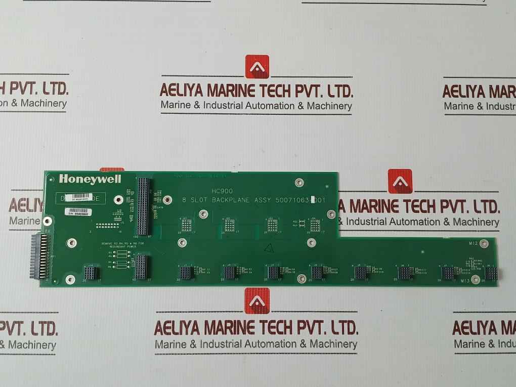 Honeywell Hc900 8 Slot Backplane 50071063-001 Rev: B Br23W13-b1073 94V-0