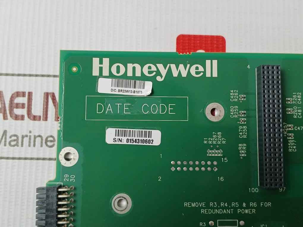 Honeywell Hc900 8 Slot Backplane 50071063-001 Rev: B Br23W13-b1073 94V-0