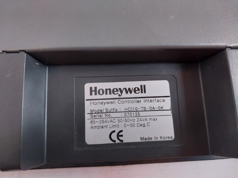 Honeywell Hci10-ts-0A-0K Touch Panel Operator Controller Interface 24Va Max