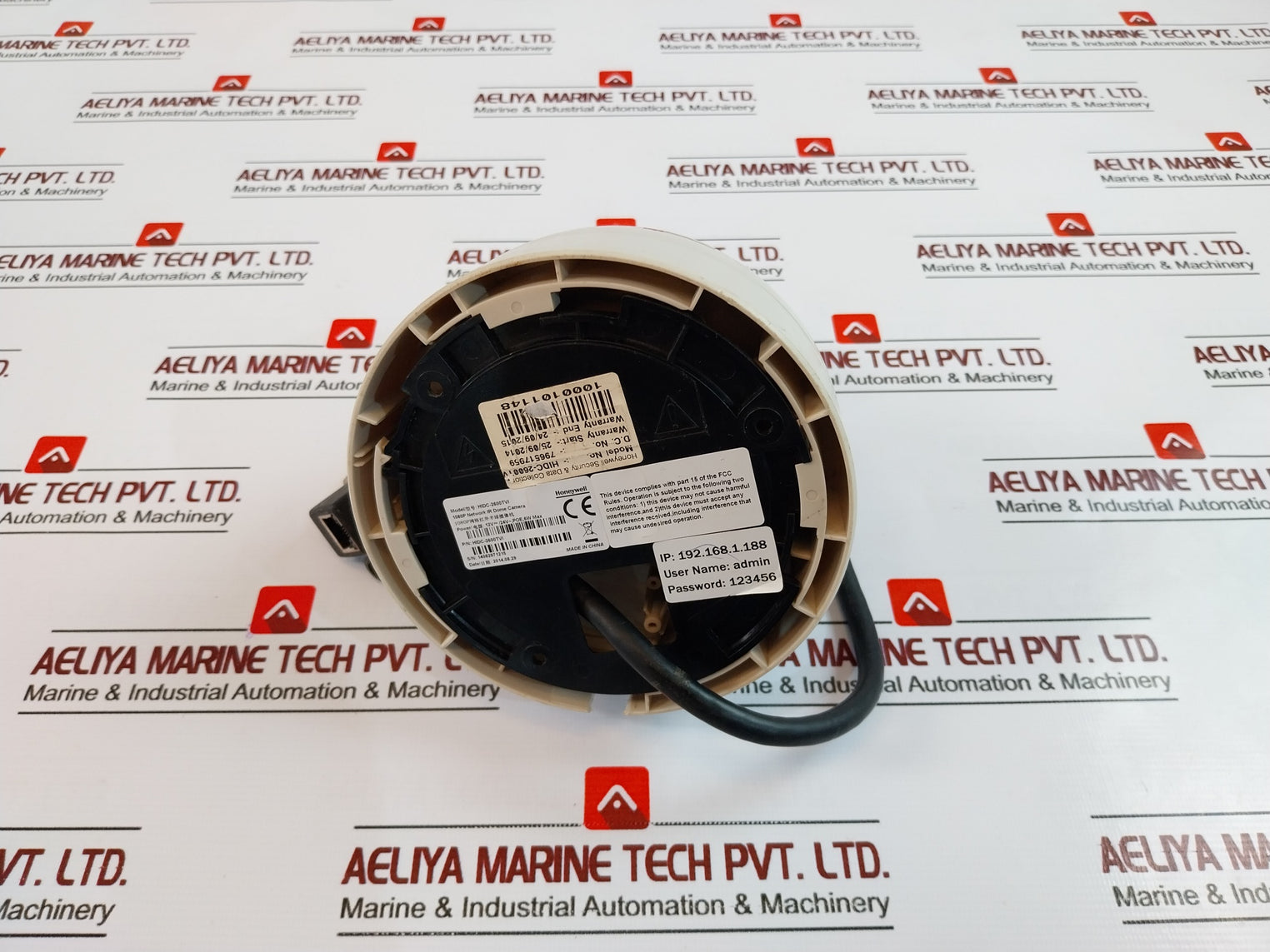 Honeywell Hidc-2600Tvi 1080P Network Ir Dome Camera, 12V/24V