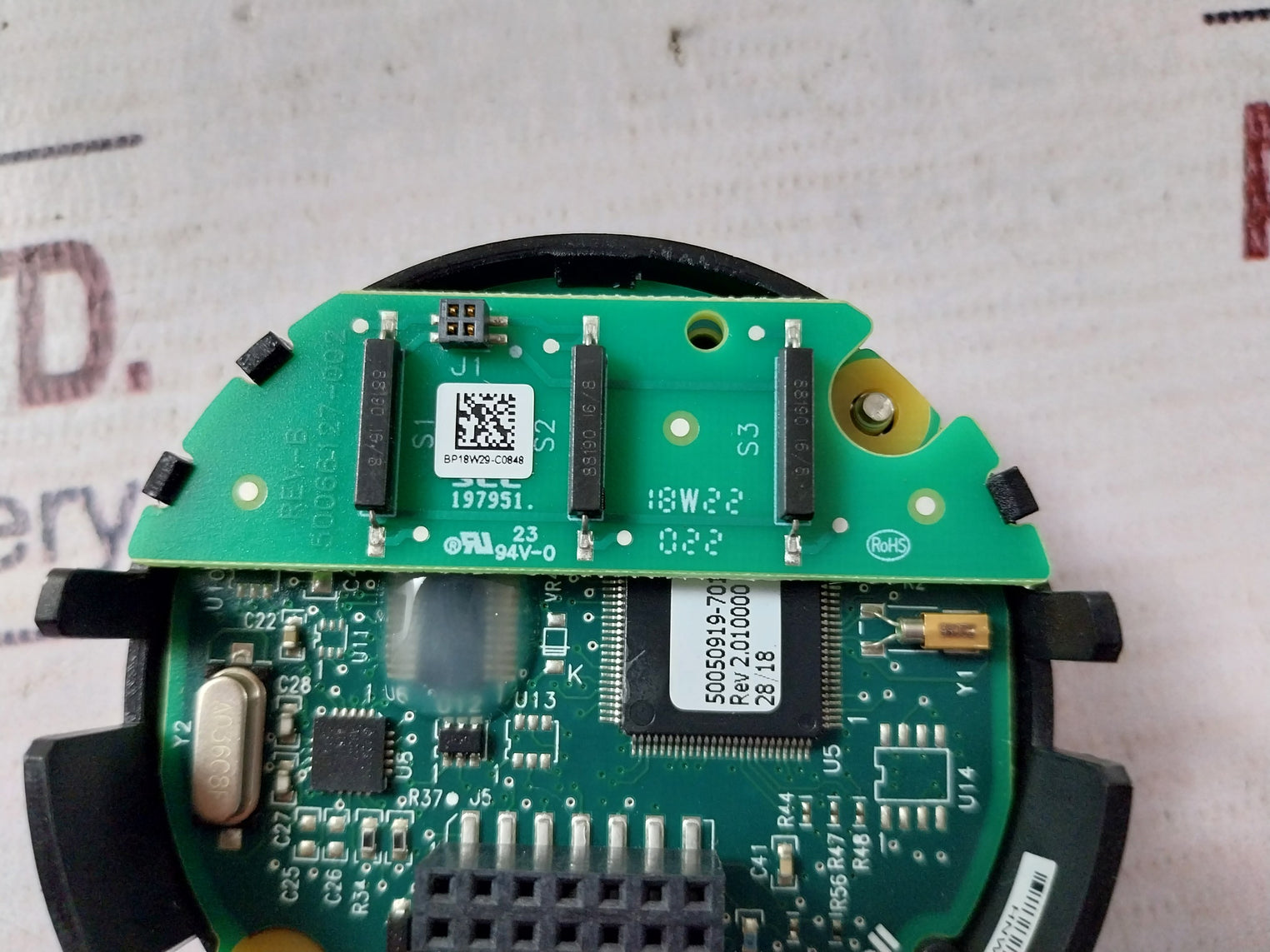 Honeywell Hnwg50049849-002 Hart Temperature Transmitter 94V-0 Bp18W29-c0848