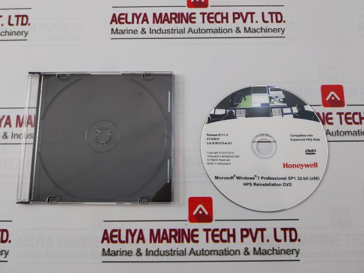 Honeywell Hps Microsoft Windows 7 Professional Sp1 32 Bit Reinstallation Dvd