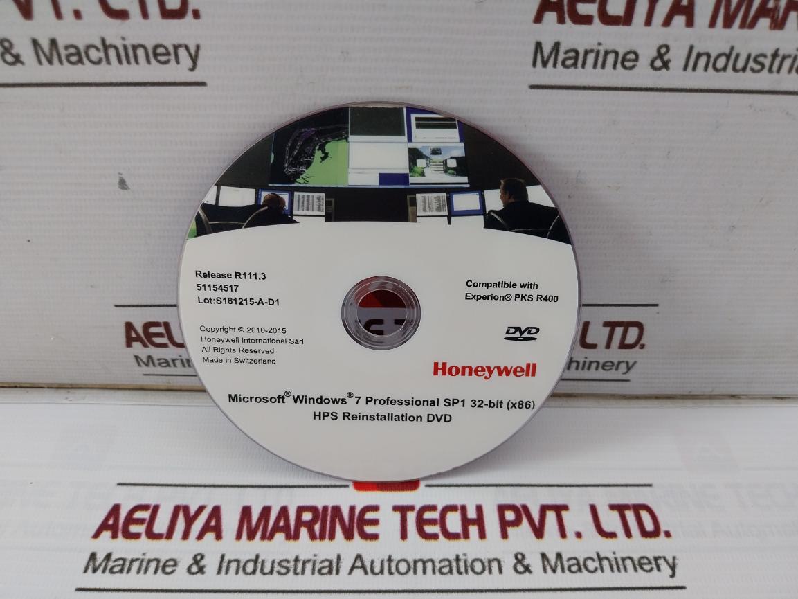 Honeywell Hps Microsoft Windows 7 Professional Sp1 32 Bit Reinstallation Dvd