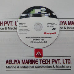 Honeywell Hps Reinstallation Dvd 51154757