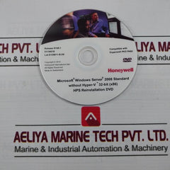 Honeywell Hps Reinstallation Dvd Disk Release R100.1