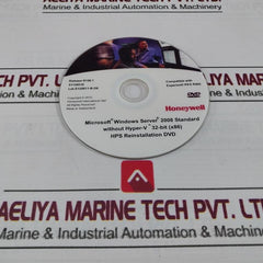 Honeywell Hps Reinstallation Dvd Disk Release R100.1