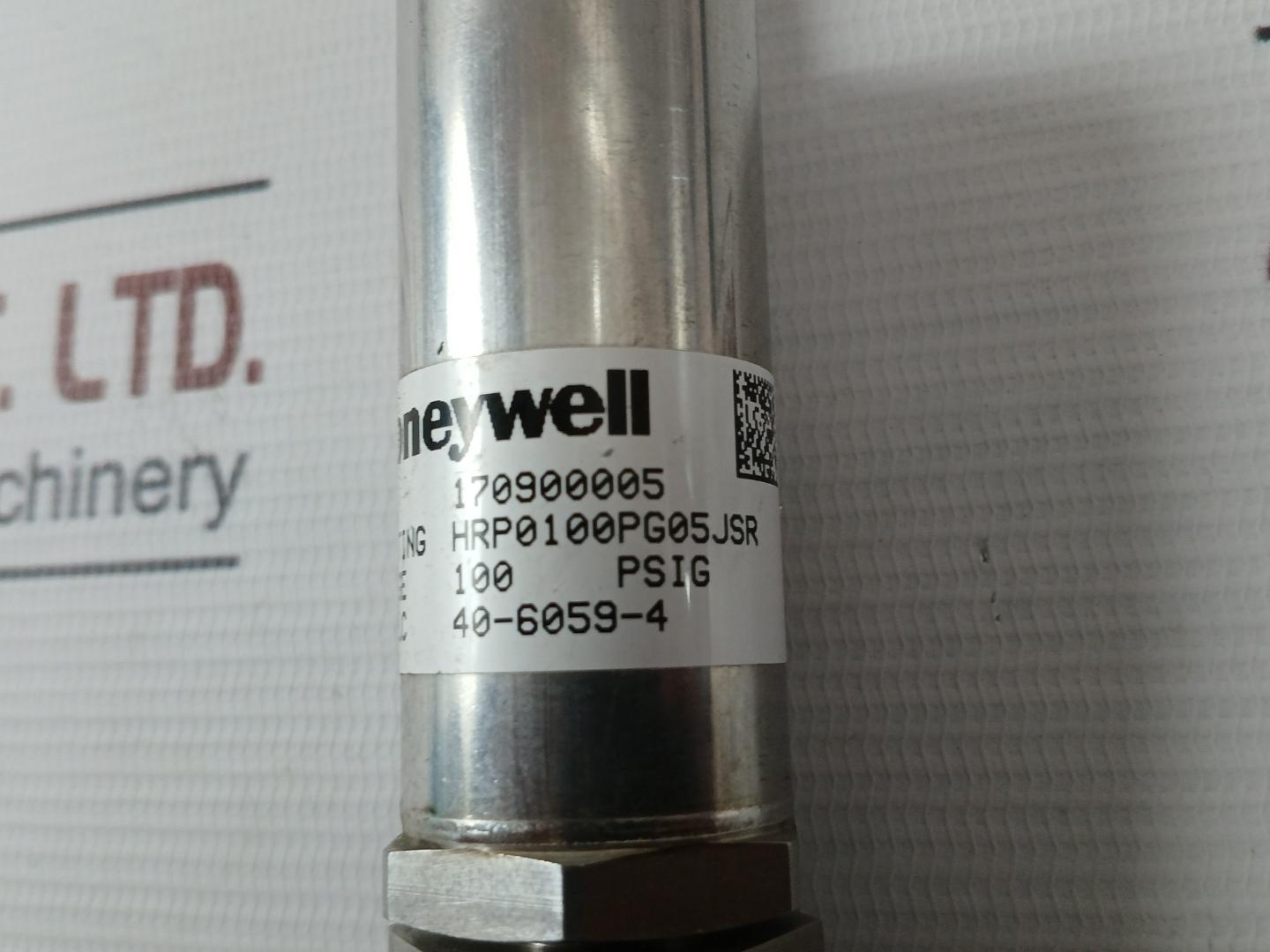 Honeywell Hrp0100Pg05Jsr Pressure Sensor Switch 100 Psig
