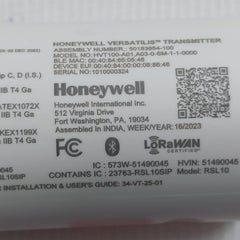 Honeywell Hvt100-a01, A03-0-sm-1-1-0000