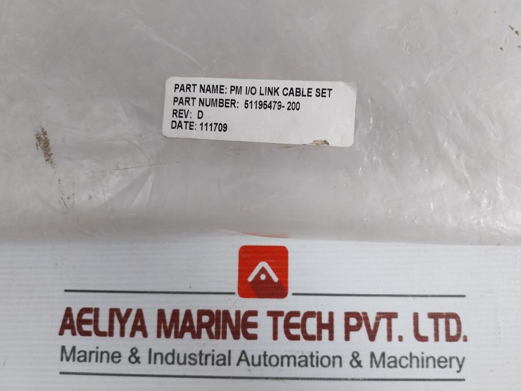 Honeywell Pm I/O Link Cable Set Rev-d 51195479-200 300V
