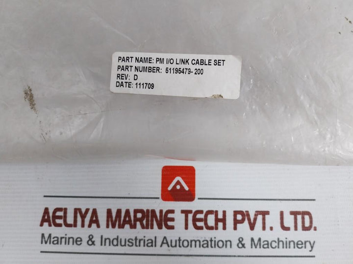 Honeywell Pm I/O Link Cable Set Rev-d 51195479-200 300V